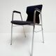 Set of 6 upholstered Eromes Pagholz chairs, 1960s