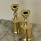 Dansk Copenhagen brass candle holders