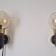 Set of Two Midcentury Wall Lamps, Denmark, 1970s
