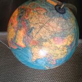 Map world vintage