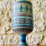 Mid-century ceramic vase by Louis Bacculini, Vallauris, 1950s/60s