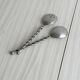 Twisted metal salad servers