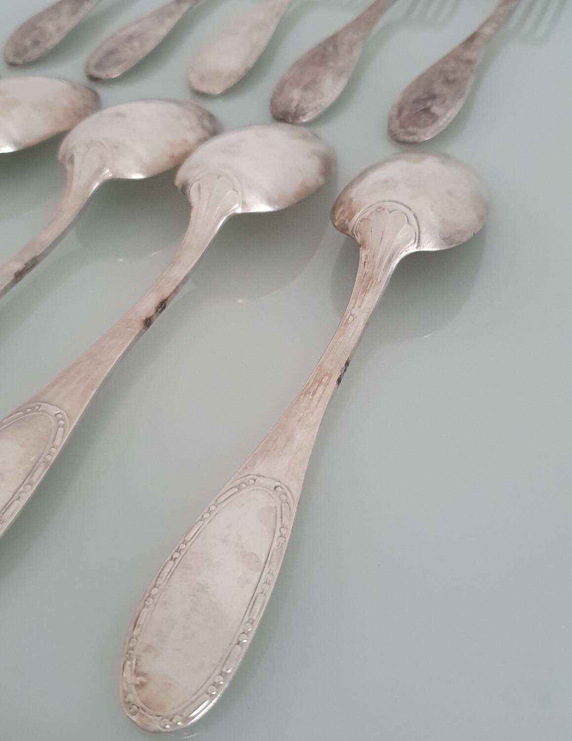 Set of 10 pieces (5 people) - Ercuis Goldsmiths