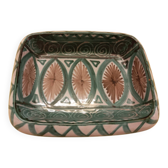 Robert Picault Vallauris vintage ceramic dish emptier
