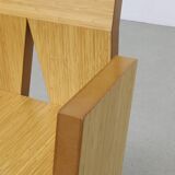 2 chaises architecturales, pièce unique, par un architecte néerlandais