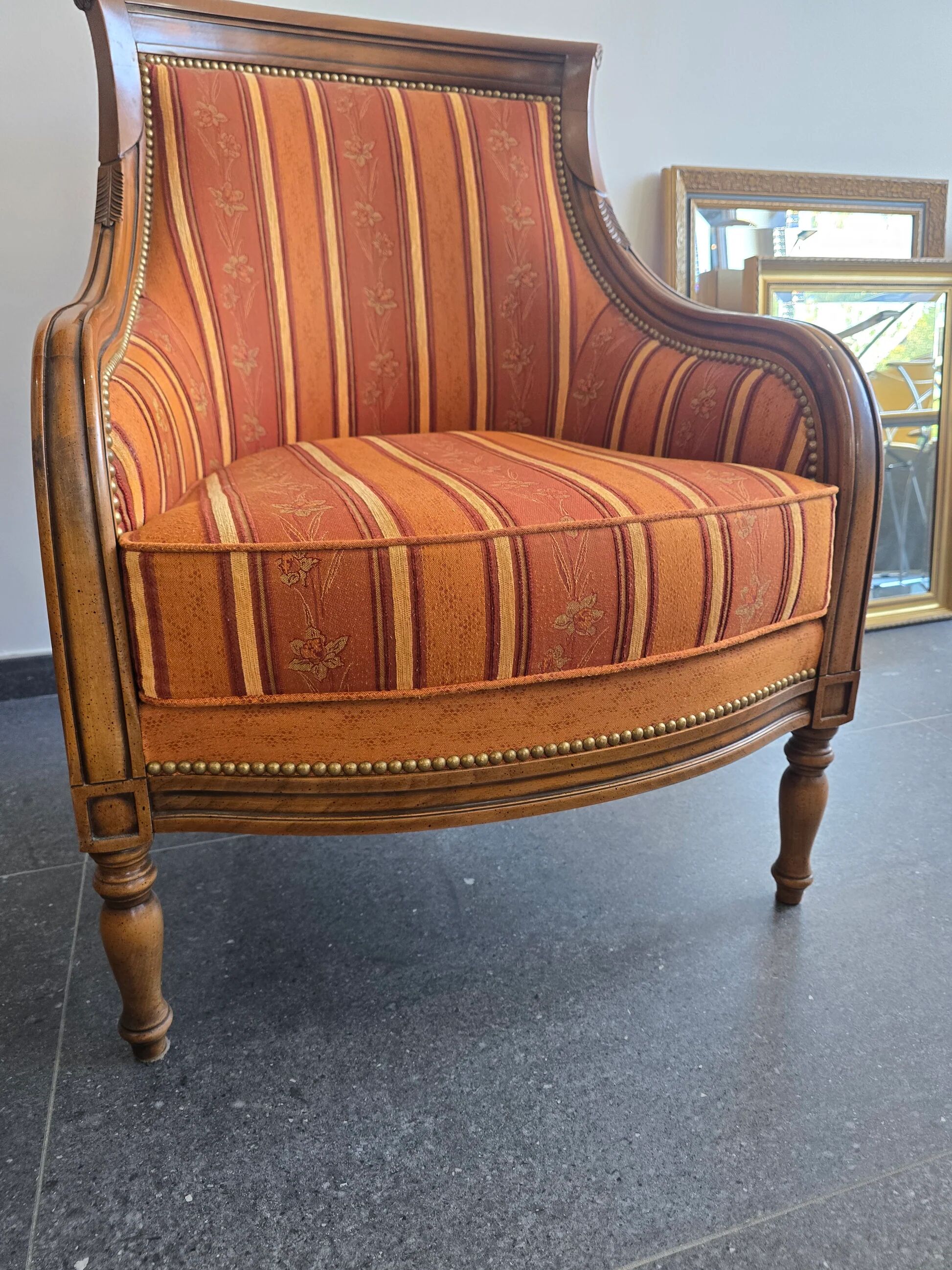 Pair of high-quality bergère armchairs – Manufacture SE