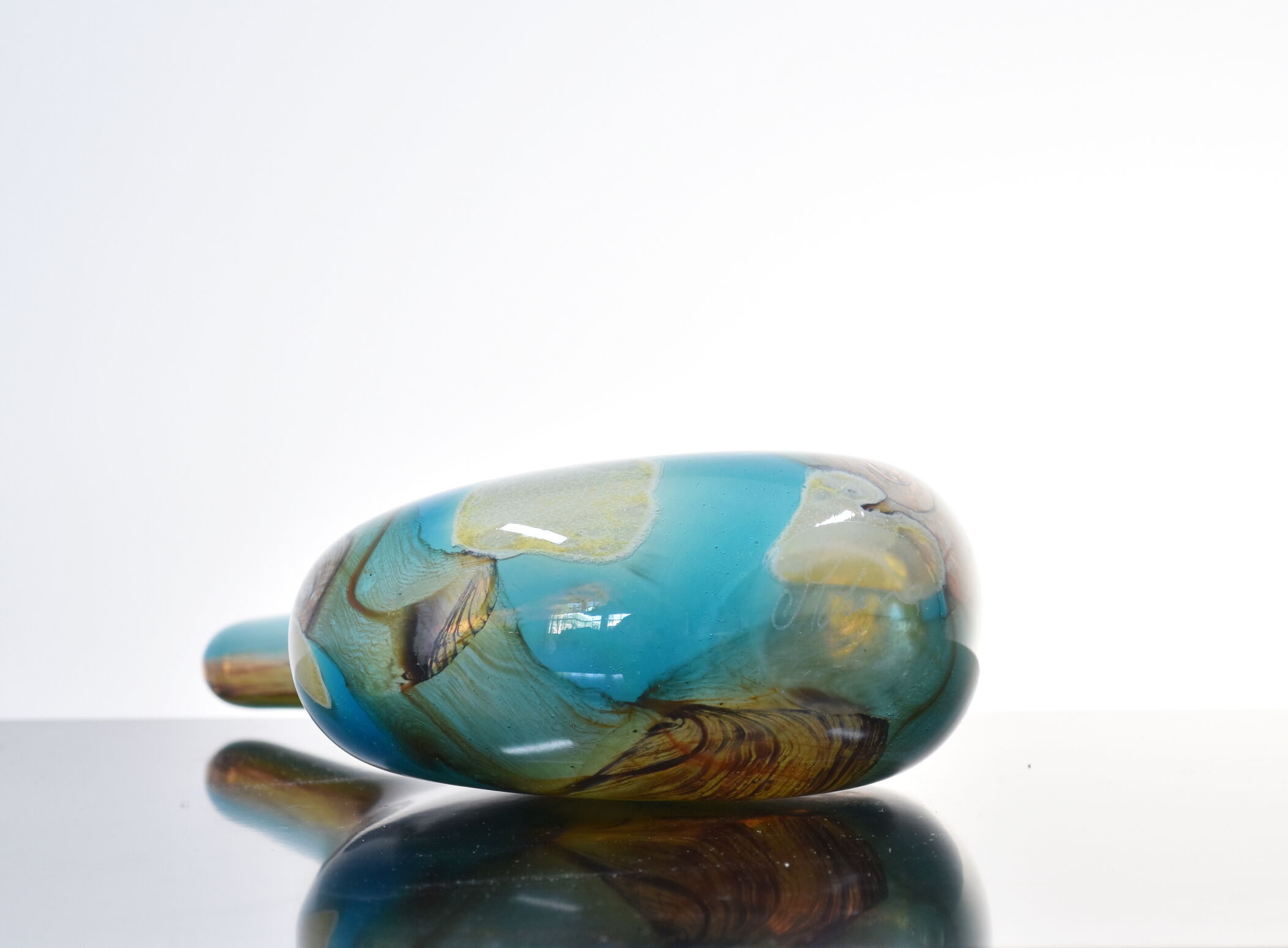 Vase soliflore Mdina sully glass