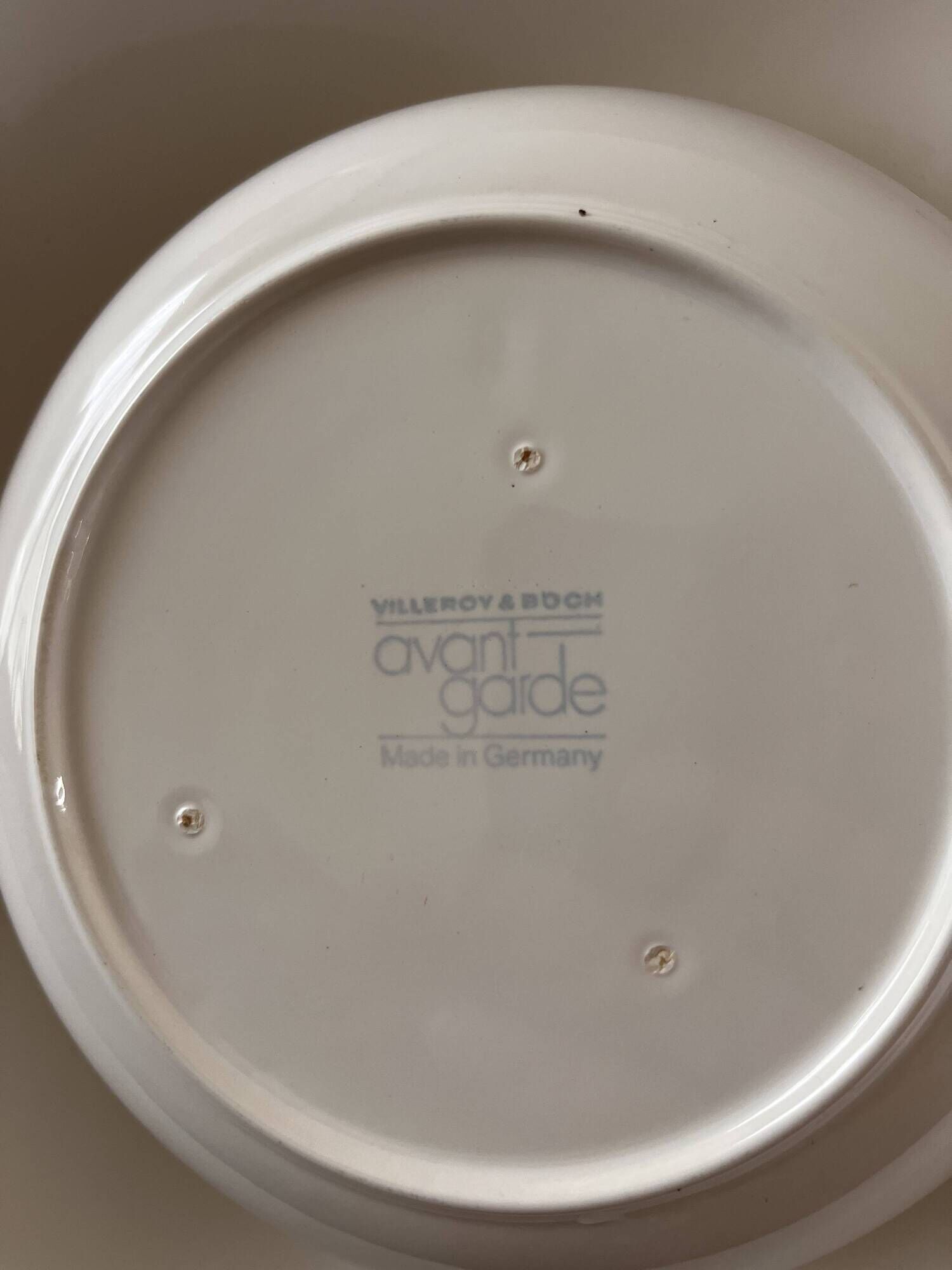 "The Ball, Helen von Boch, Avant Garde, 70s Villeroy & Boch"