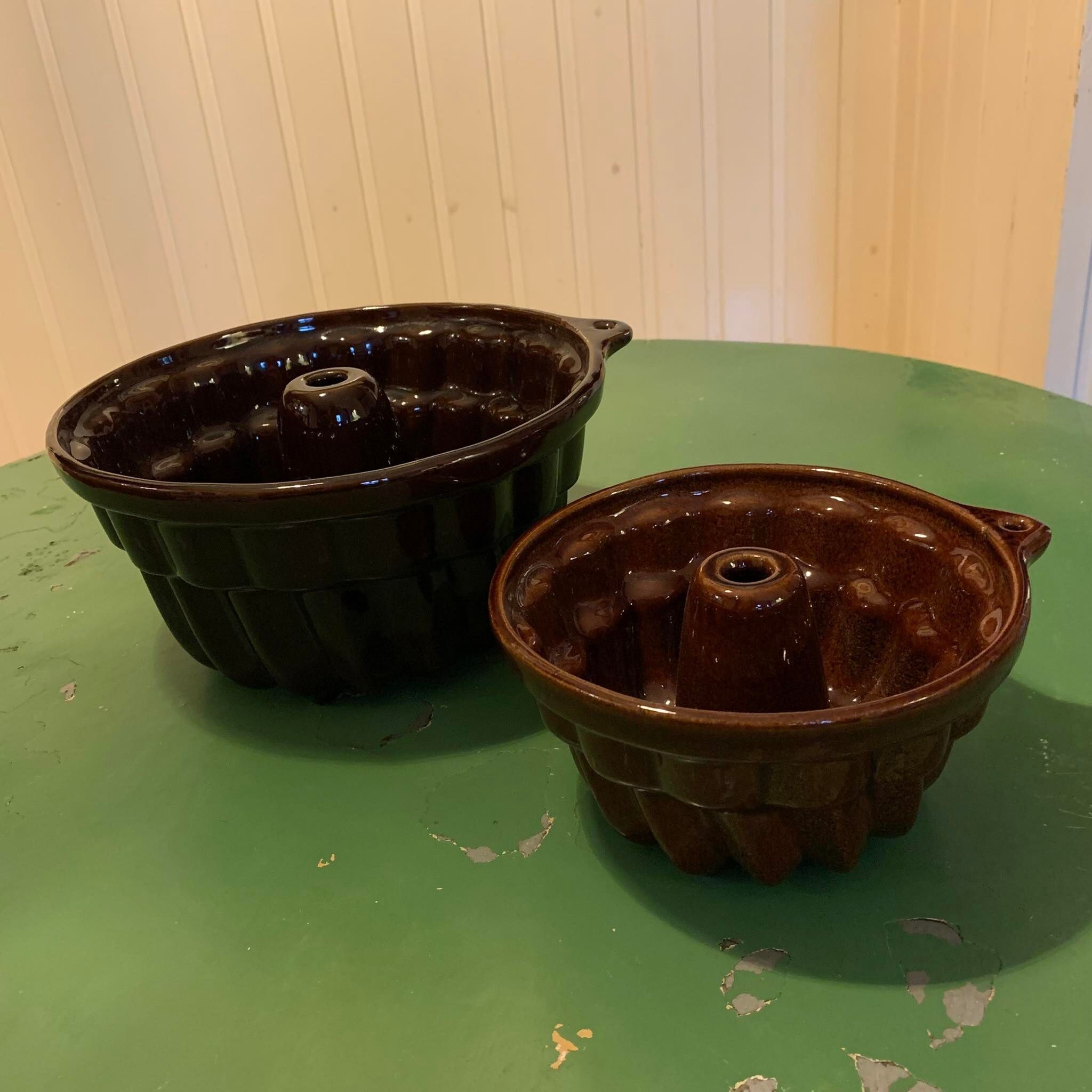 Set of two kouglof mussels