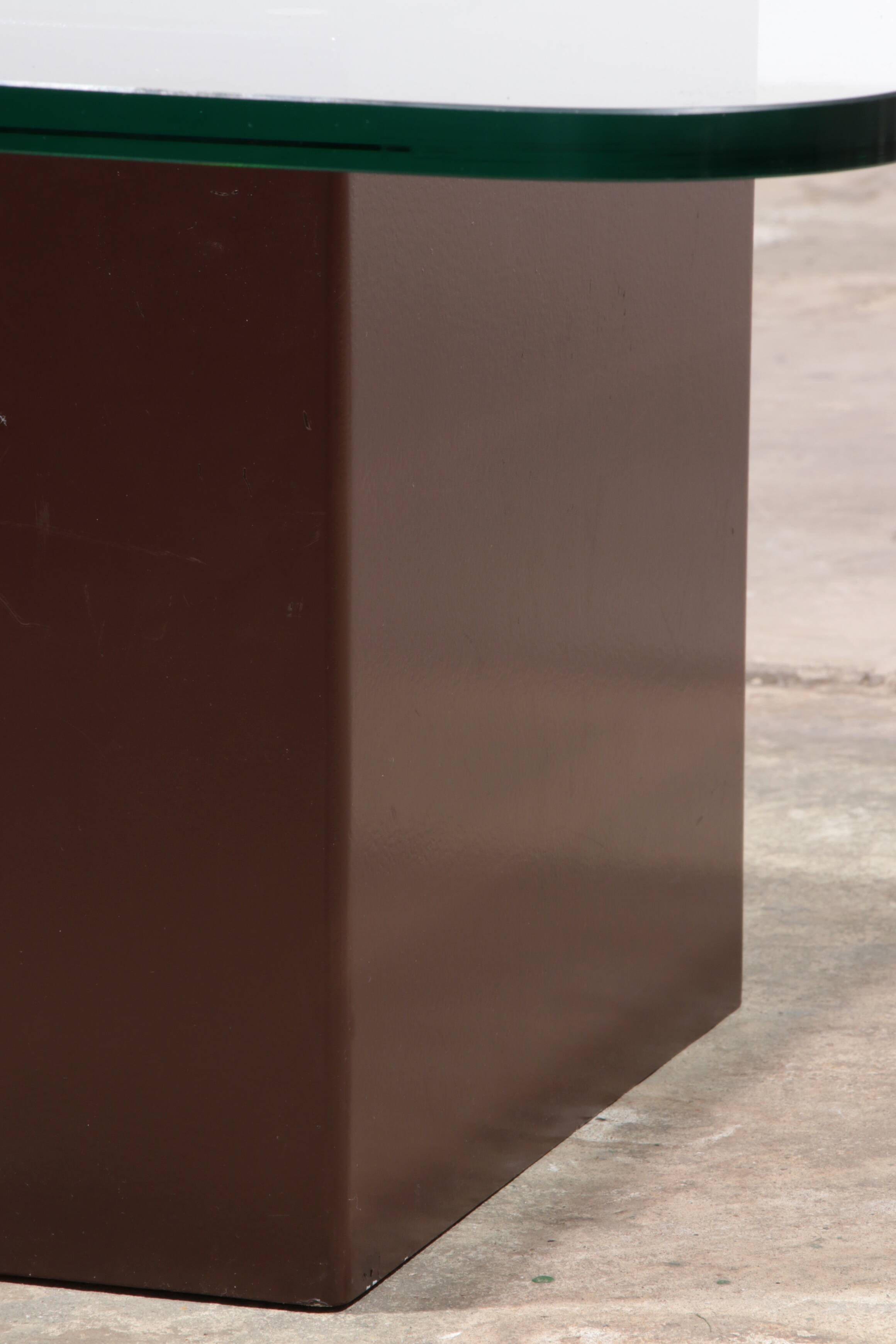 Table basse Tito Agnoli pour Matteo Grassi, 1979, Italie