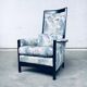 Galaxy Peggy High Armchair by Umberto Asnago for Giorgetti, Italy, 1990s