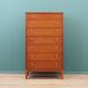 Commode en acajou, design danois, années 1970, production : Danemark