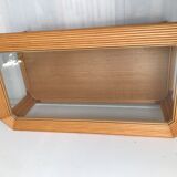 Table basse en bambou années 60-70