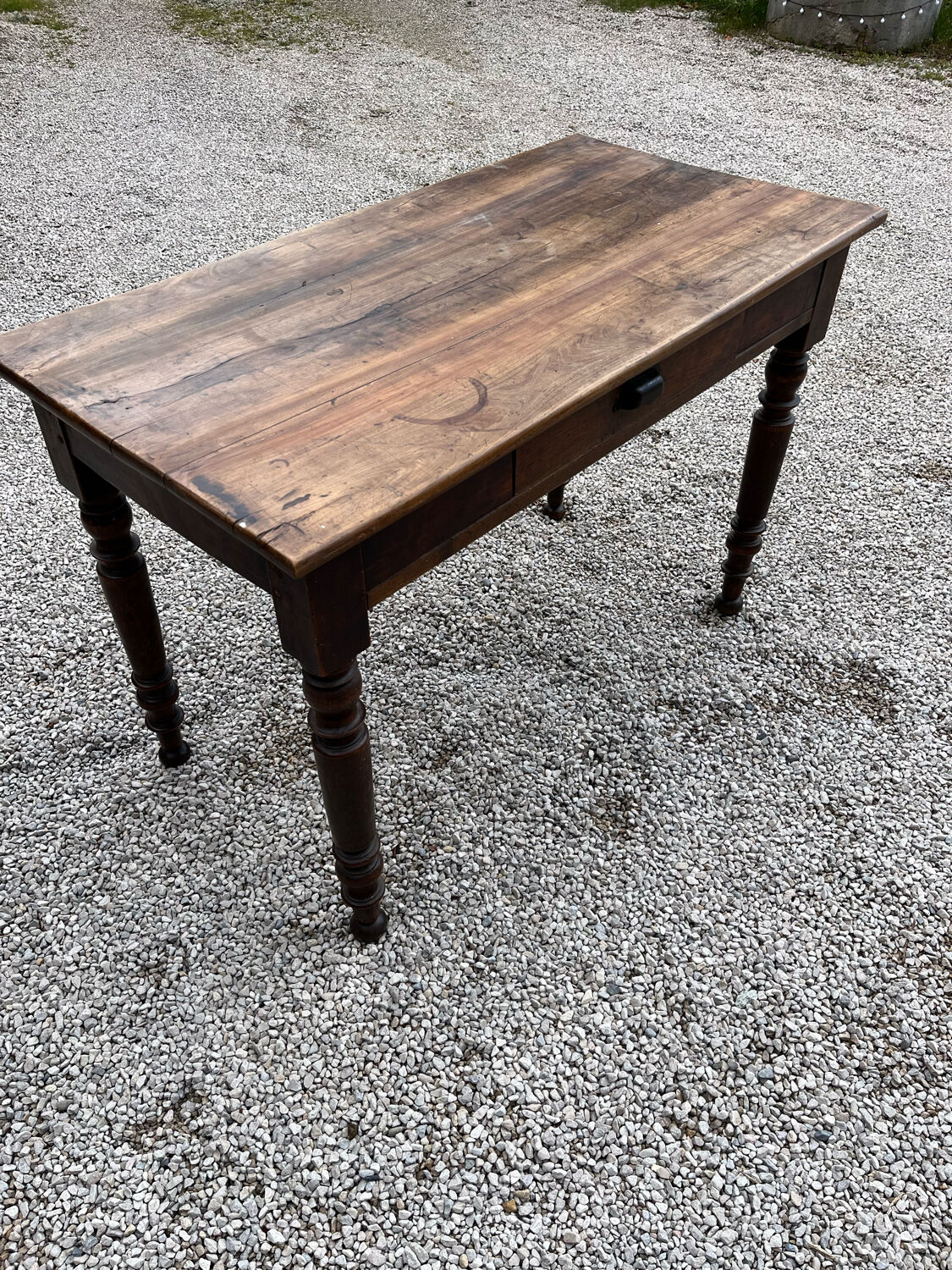 Walnut farmhouse table 1930/40