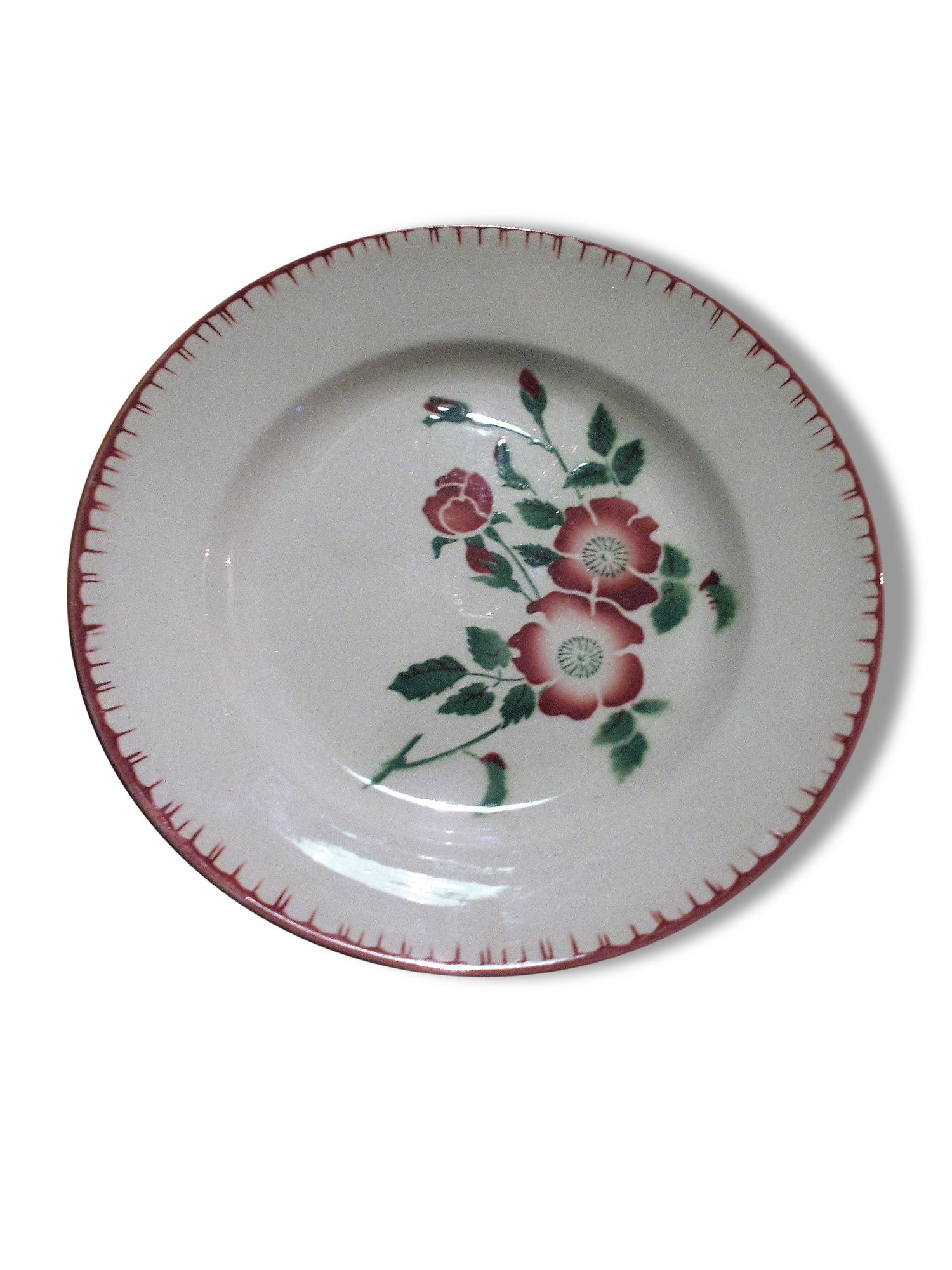 1 plate Sarreguemines