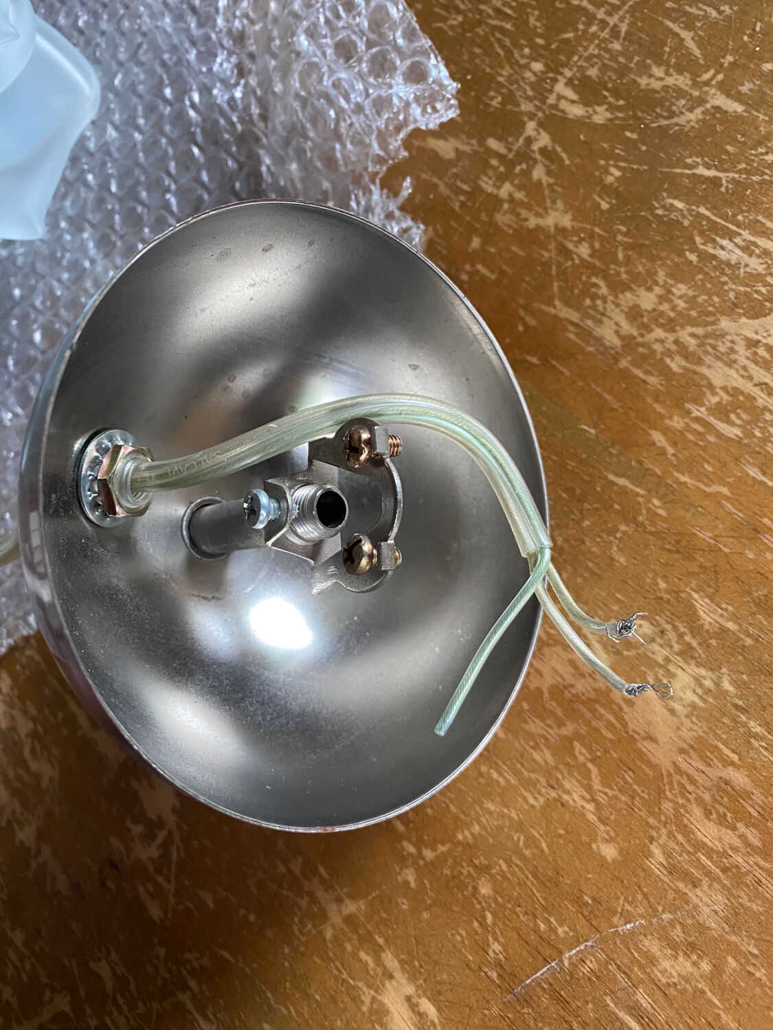 Vintage flower glass pendant chandelier