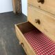 English chest of drawers pine