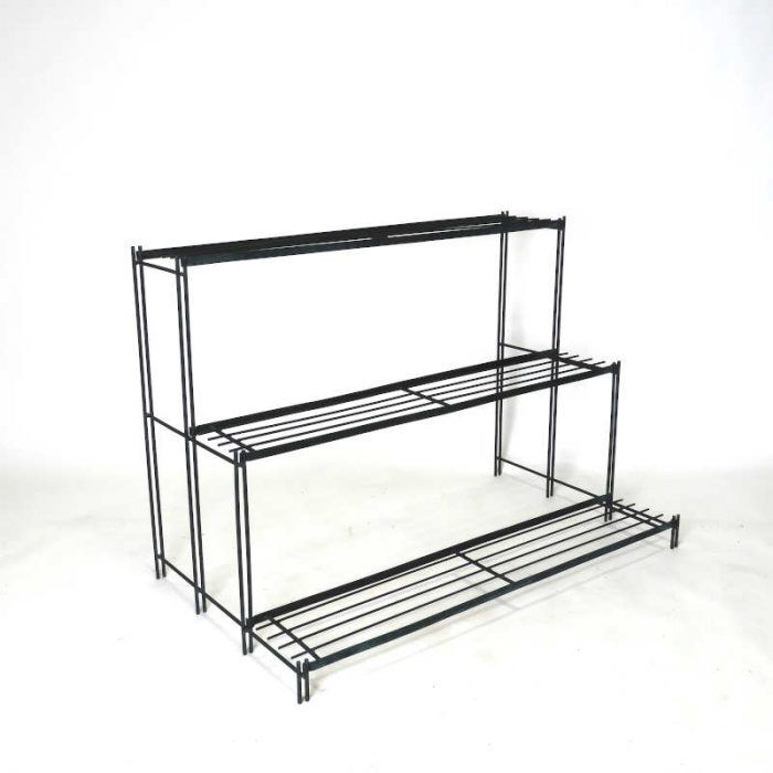 Steel factory stairs