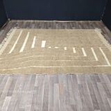 Natural handmade Berber rug, size 150 x 250 cm