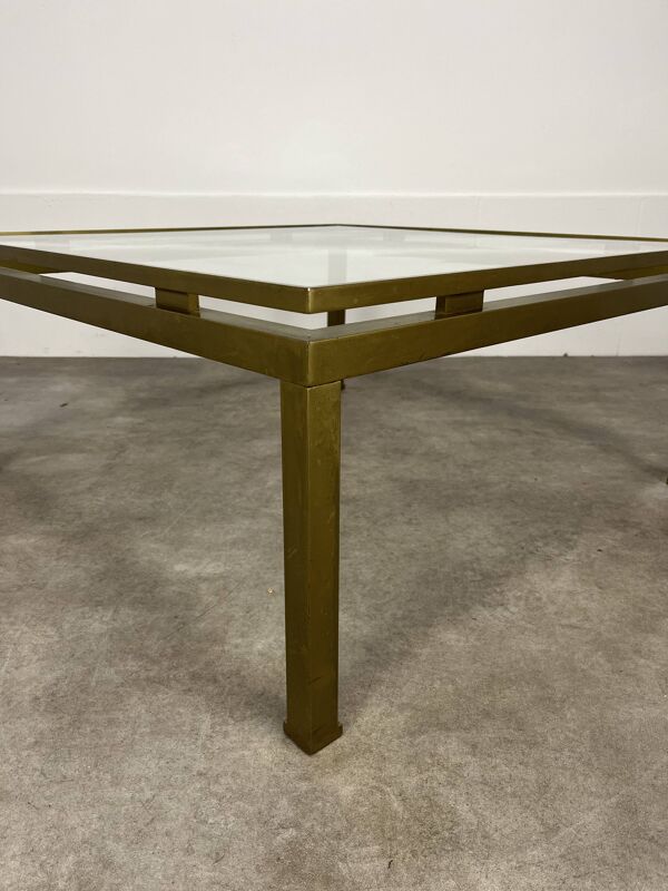 Table basse Guy Lefèvre pour Maison Jansen 1970