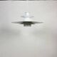 Large Vintage Pendant Light • Lyfa • Denmark • 1970