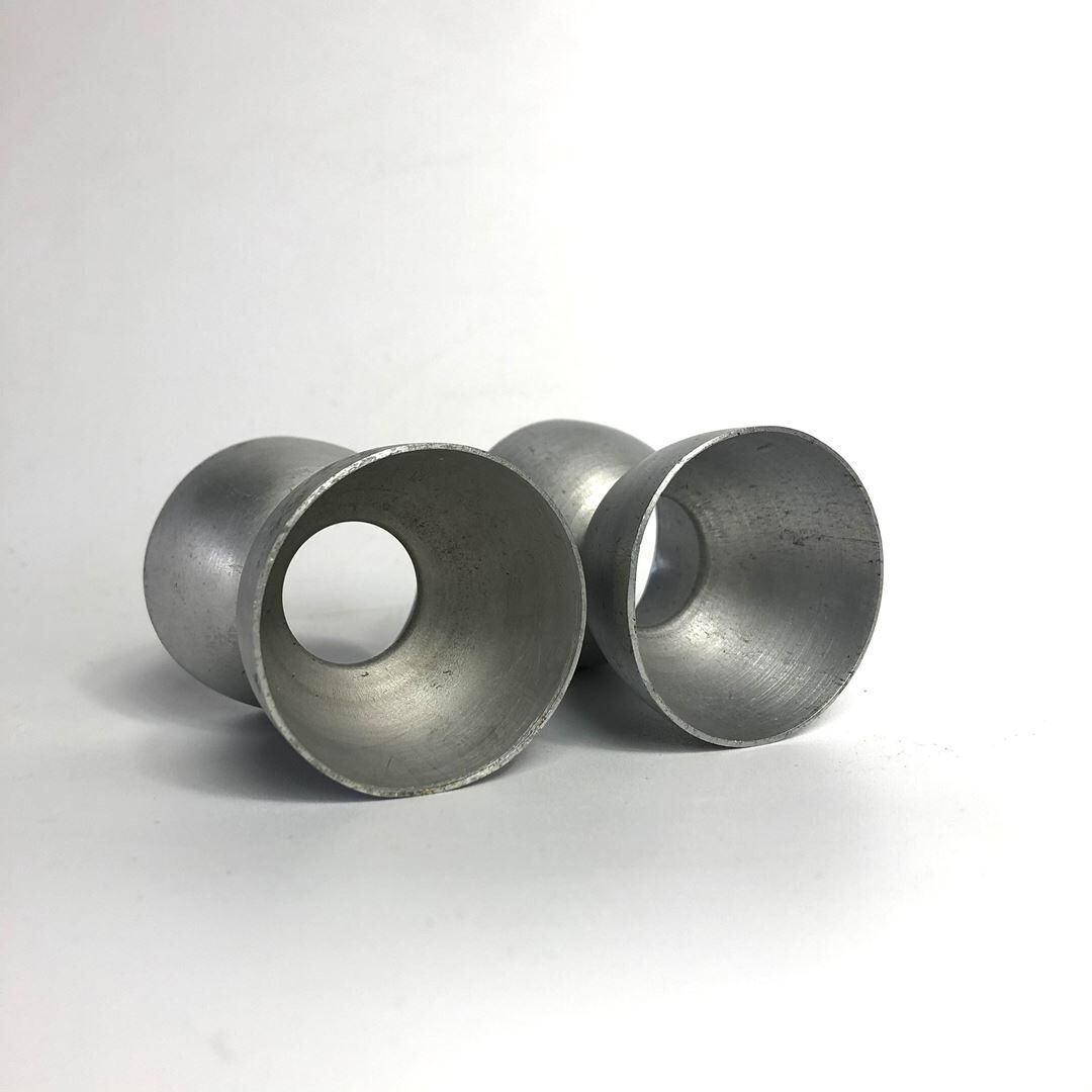Lot of 2 old aluminum cockroaches
