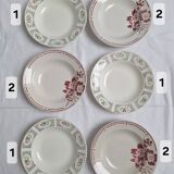 Vintage soup plates