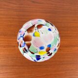 Postmodern glass vase by Hans Jürgen Richartz for the Richartz art collection, 1980s.