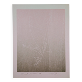 Eau forte - aquatinte- Bernard Childs - Noel 1982