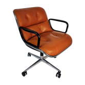Fauteuil pivotant de Charles Pollock pour Knoll 1970
