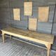 Raw wood workshop console