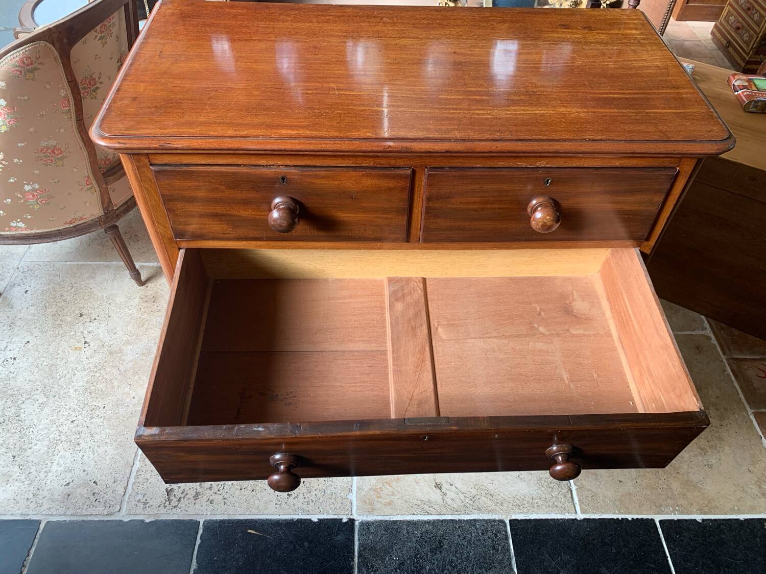 Commode anglaise haute