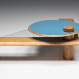 Memphis Geometric Coffee Table, Italy, 1980s