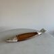 Vintage plateau de service en format salmon