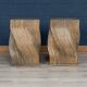 20thc american dining table & four chairs by mcguire