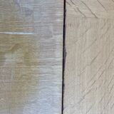 Vintage table in oak veneer
