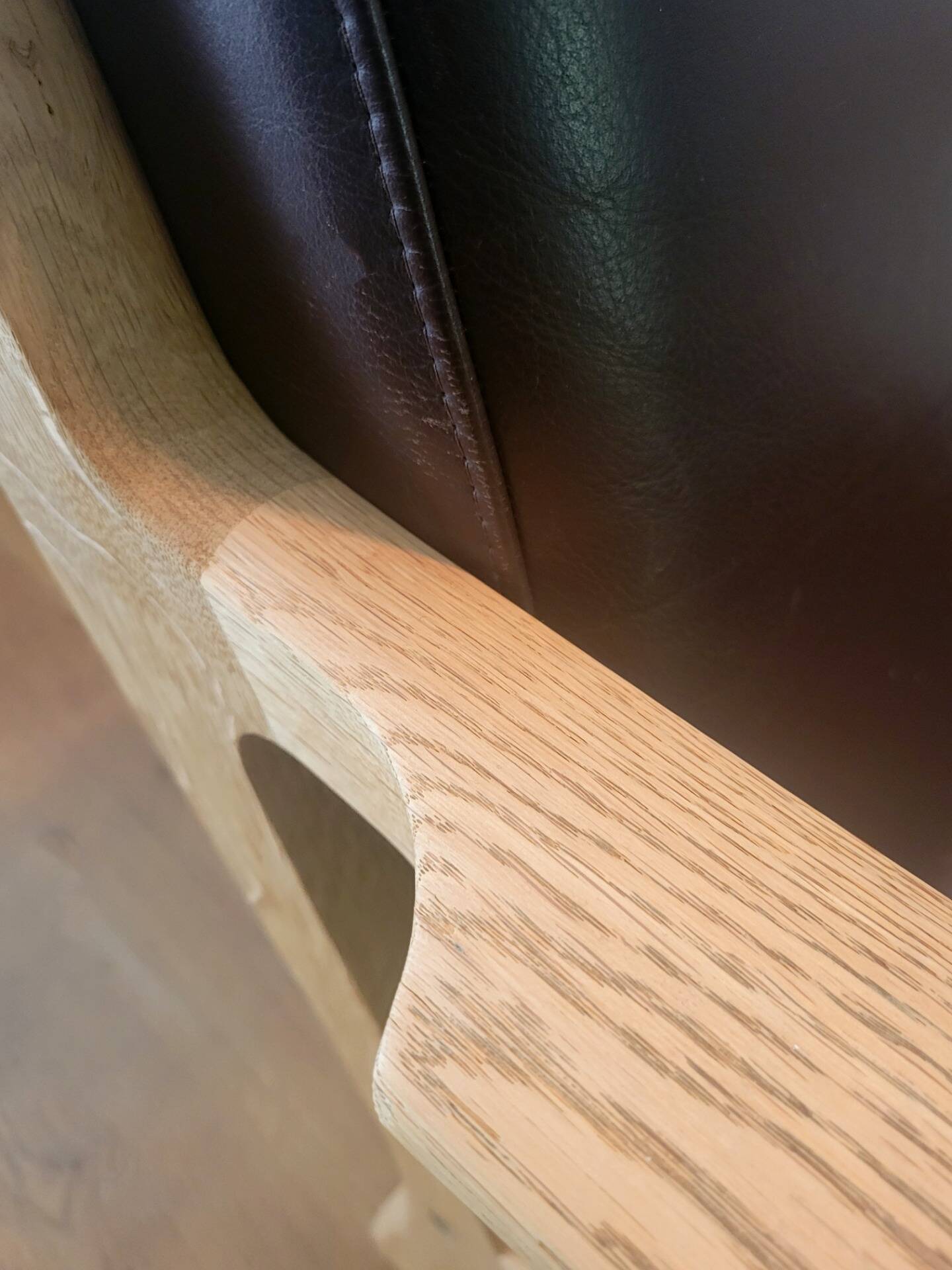 Vintage GE 256 armchair by Hans J. Wegner for Getama