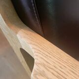 Vintage GE 256 armchair by Hans J. Wegner for Getama