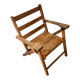 Mid-century wooden foldable children's chair, 1950s