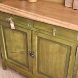 Renovated and distressed old buffet | Gaston