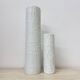 Set of 2 Abstract porcelain Vases by Cuno Fischer for Rosenthal, Germany, 1