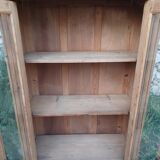 Art deco glass-glazed parisian wardrobe