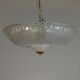 Venetian ceiling light in Murano glass, circa 1940