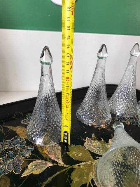 5 Trinquette champagne glasses or flutes - Henri Maire