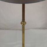 Empire Table/Desk Lamp, Antique Column, Neo-Classical, Gilded Bronze