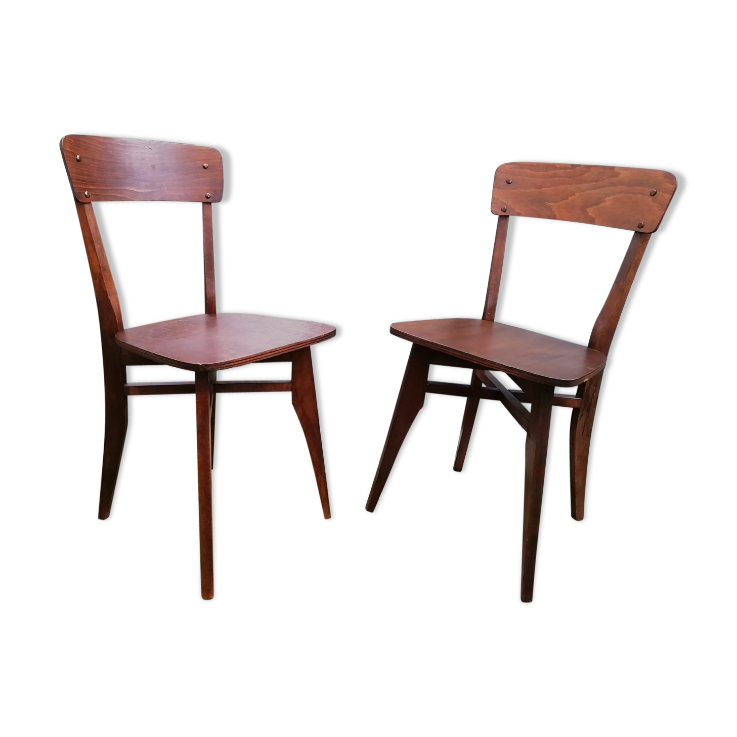 Old bistro chairs