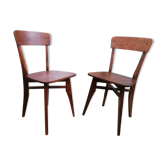 Old bistro chairs