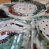 Old vintage ceramic dish Vallauris 50s 60s