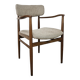 Swedish armchair in wood and fabric
