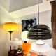 Kazuo Motozawa, Large Suspension "Saturn", Circa 1972, Metal Lamp